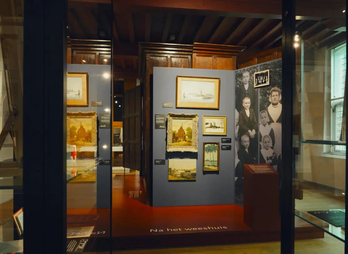 Na het museum presentatie Weeshuismuseum